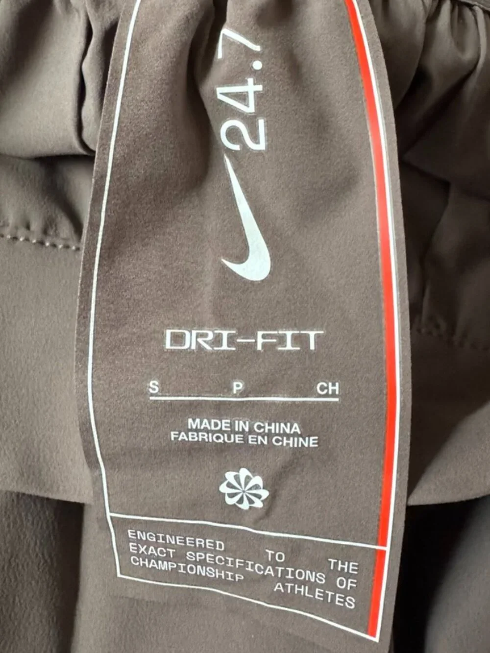 Nike 24.7 Womens S Pleated Skirt Brown HQ8153 Perfect Stretch Pleated Dri Fit - Picture 3 of 9